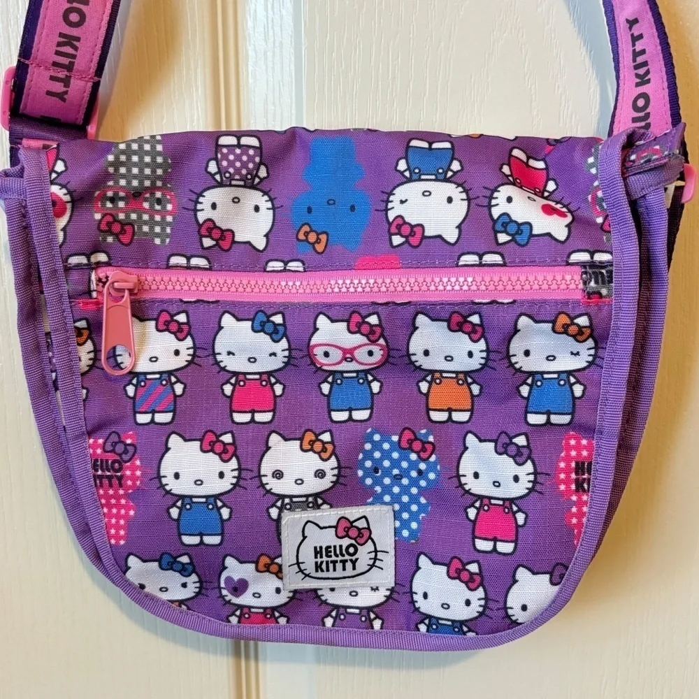 Hello Kitty Sanrio Adjustable Crossbody Purse Bag